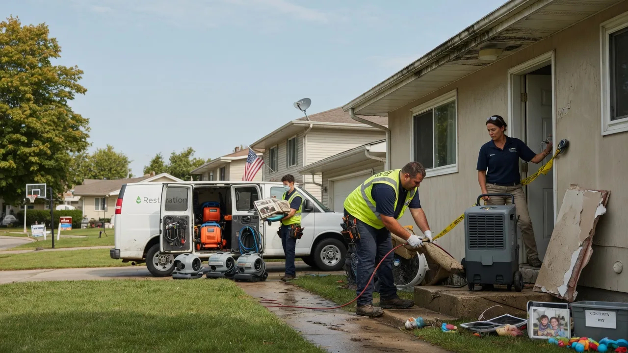 Water Damage Restoration in Charlestown, IN near me